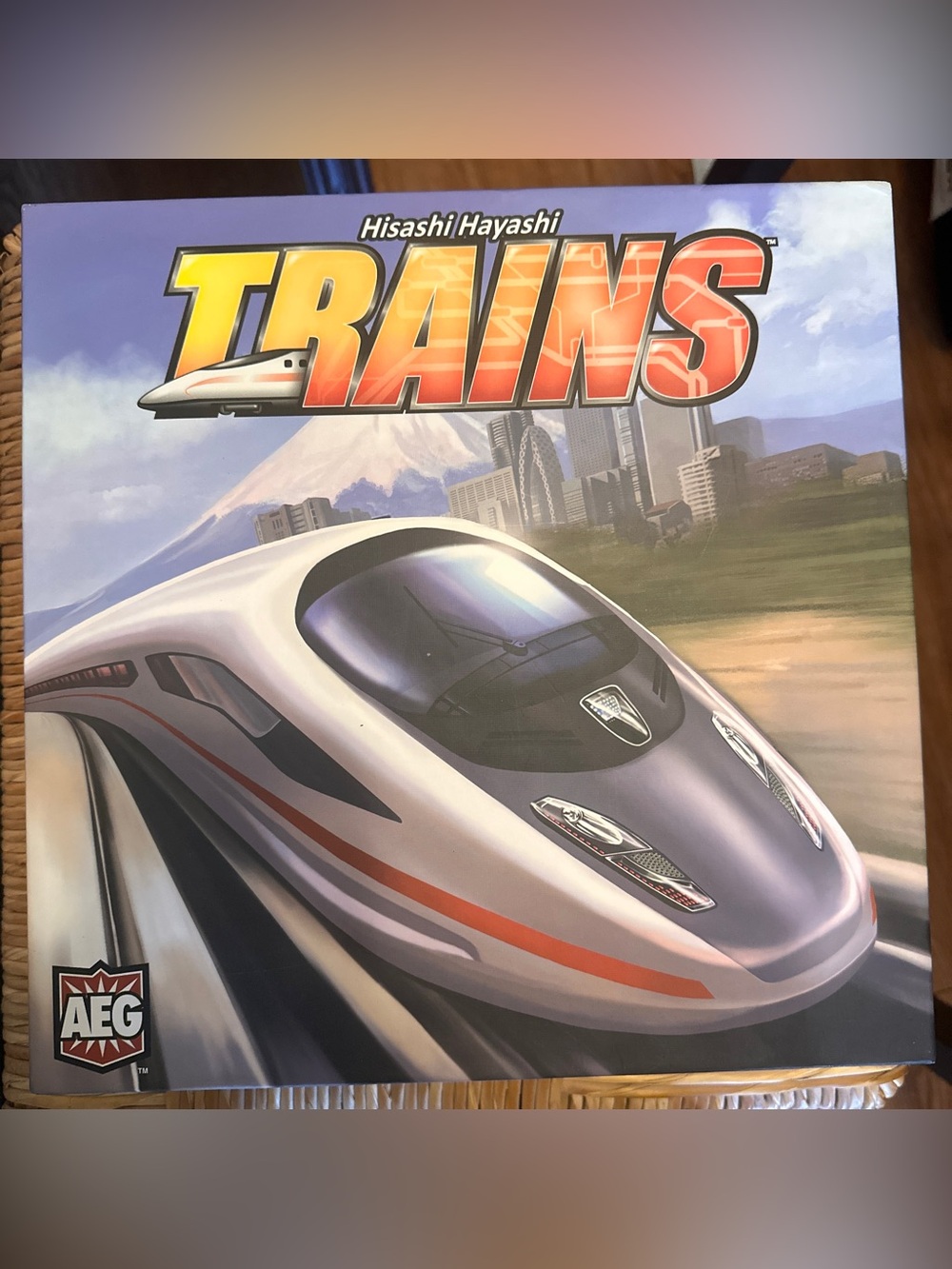 Trains Board Game AEG 2013 Hisashi Hayashi No Rule Book But Complete Otherwise